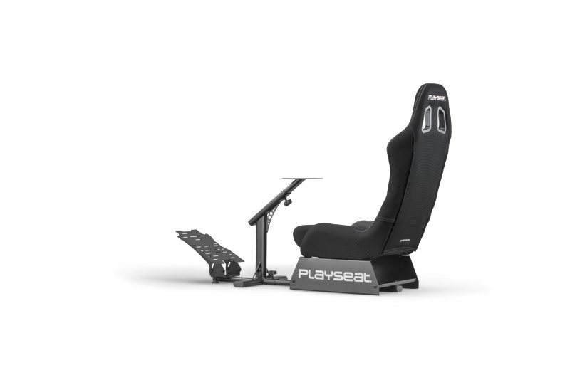 playseat evolution black actifit racing simulator back angle view scaled Playseat Oficial