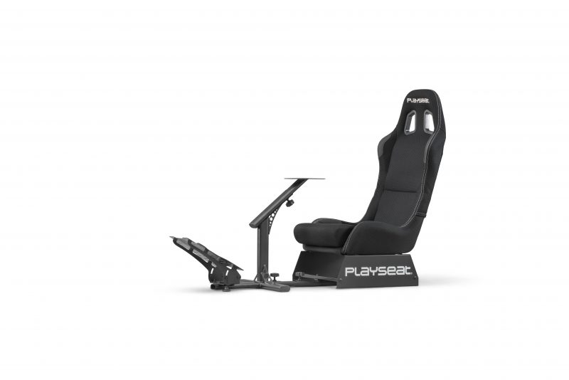 playseat evolution black actifit racing simulator front angle view scaled Playseat Oficial