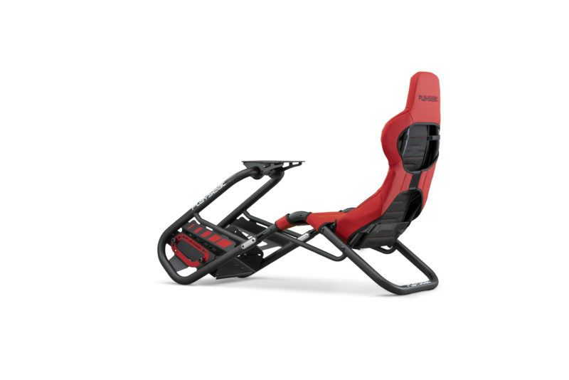 playseat trophy red direct drive simulator back angle view scaled Playseat Oficial