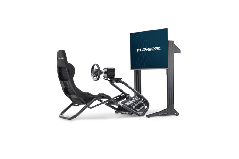 playseat tv stand xl single with playseat trophy black fanatec csl dd gran turismo Playseat Oficial